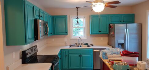 Cabinet Painting in Bloomingdale, TN (2)